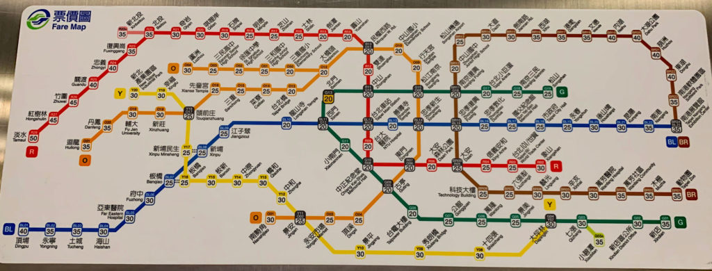 Übersicht über die Streckenpreise in der MRT